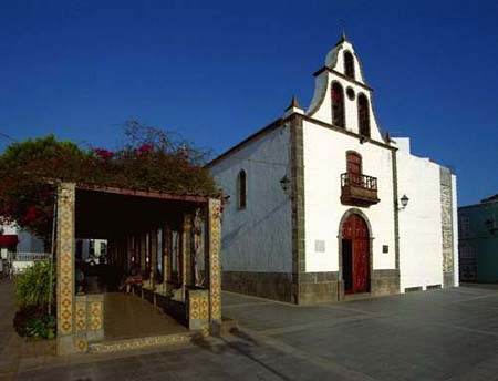 San Miguel Arcángel Church, Tazacorte, La Plama