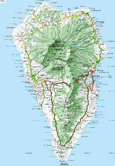 La Palma Map
