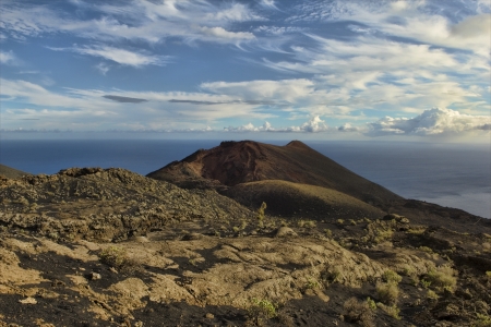 Volcán de Teneguia en Fuencaliente de La Palma